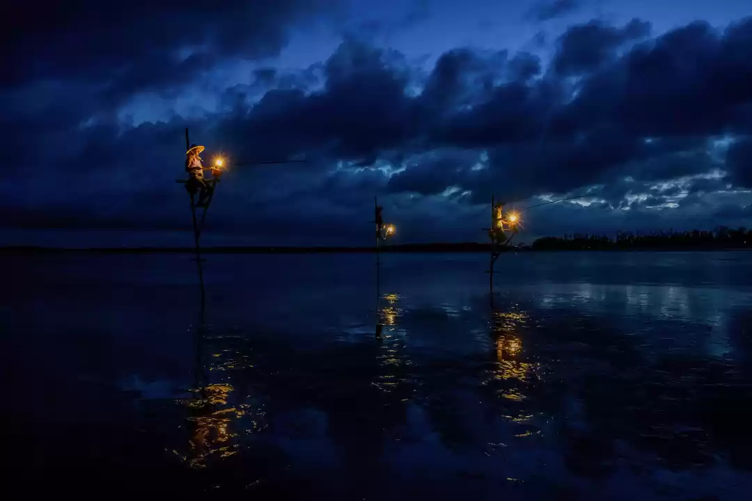 Photo of Stilt Fishing in Coa