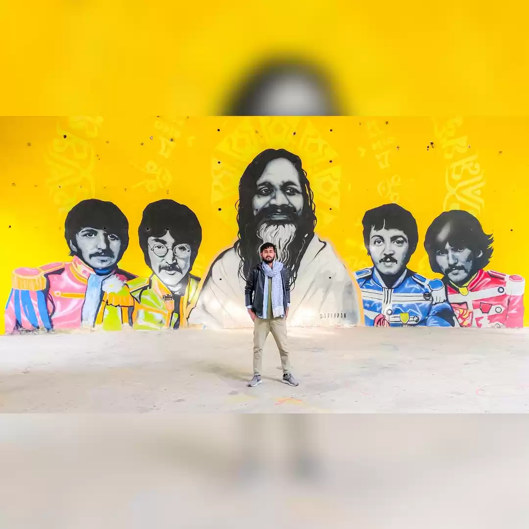 Photo of Beatles aashram
