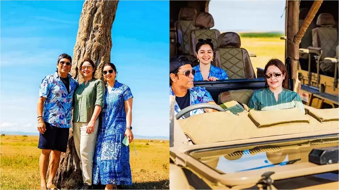 Photo of मासाई मारा में सचिन 