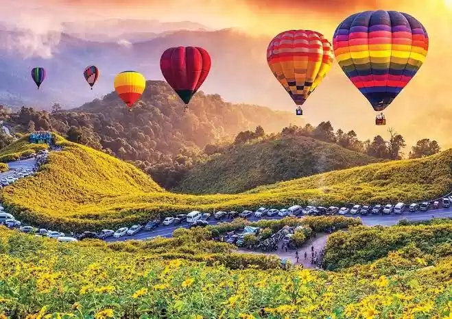 Photo of हॉट एयर बैलून राइड क