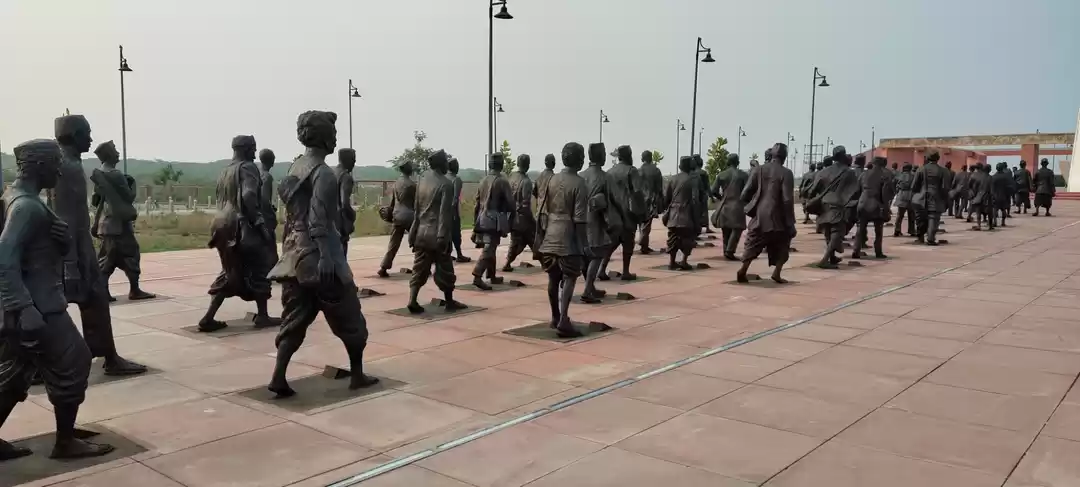 Photo of salt movement, dandi