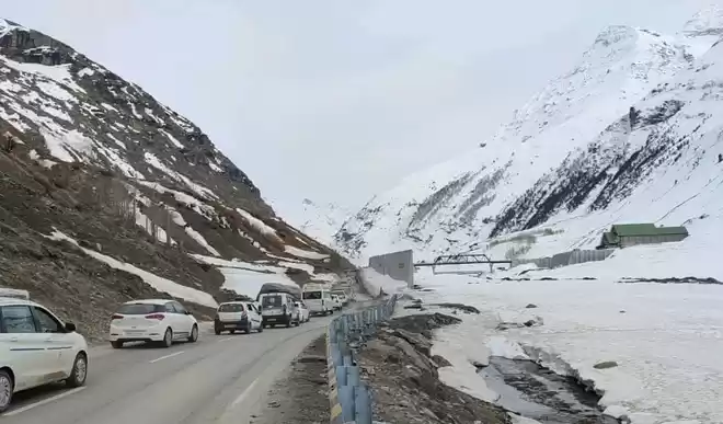 Photo of Snowfall in Himachal