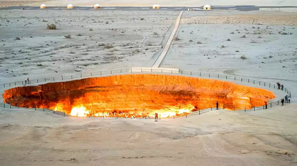 Gates of Hell”, Turkeministan's Greatest Tourist Attraction to