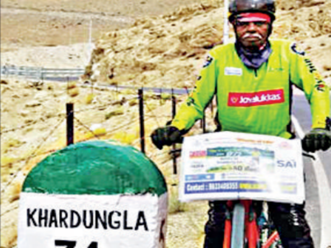 Photo of કેરળથી લદ્દાખ સાઇકલ 