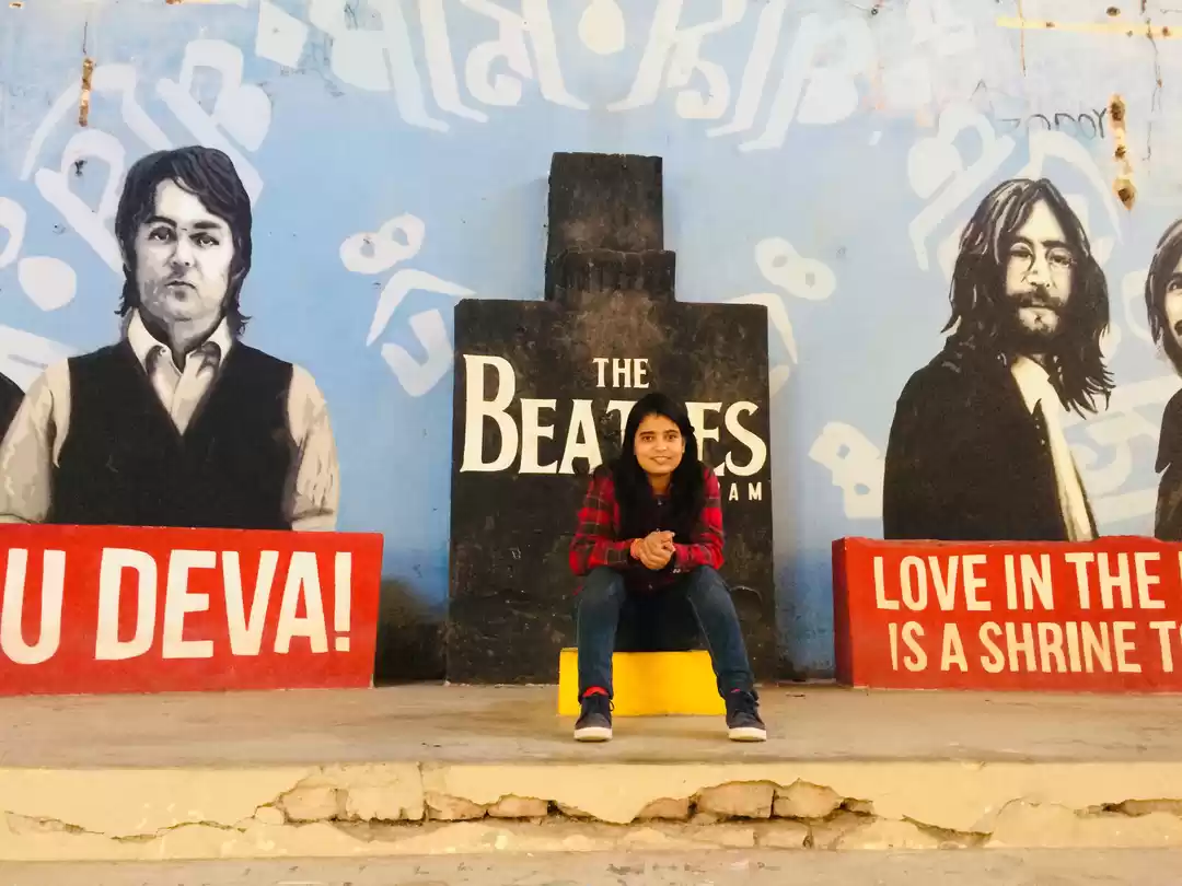 Photo of Beatles Ashram Rishi