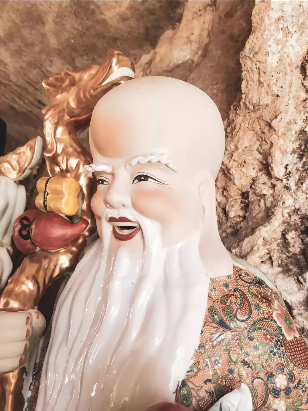 Photo of Laughing Buddha insi