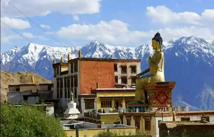 Photo of ठीकसे मठ,लेह की पहाड़