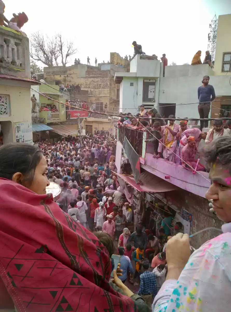 Photo of Lath-mar Holi Barsan