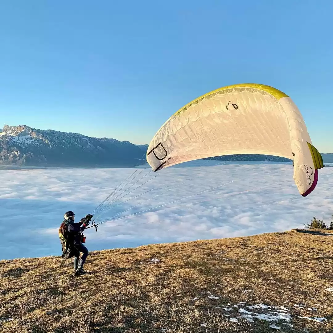 Photo of Paragliding at Bir 