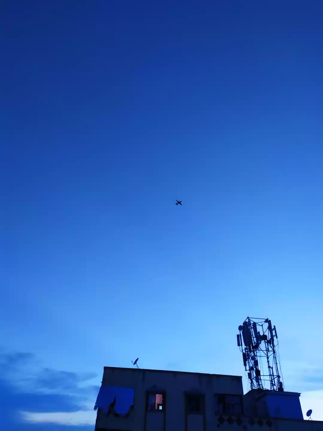 Photo of Plane meeting Sky