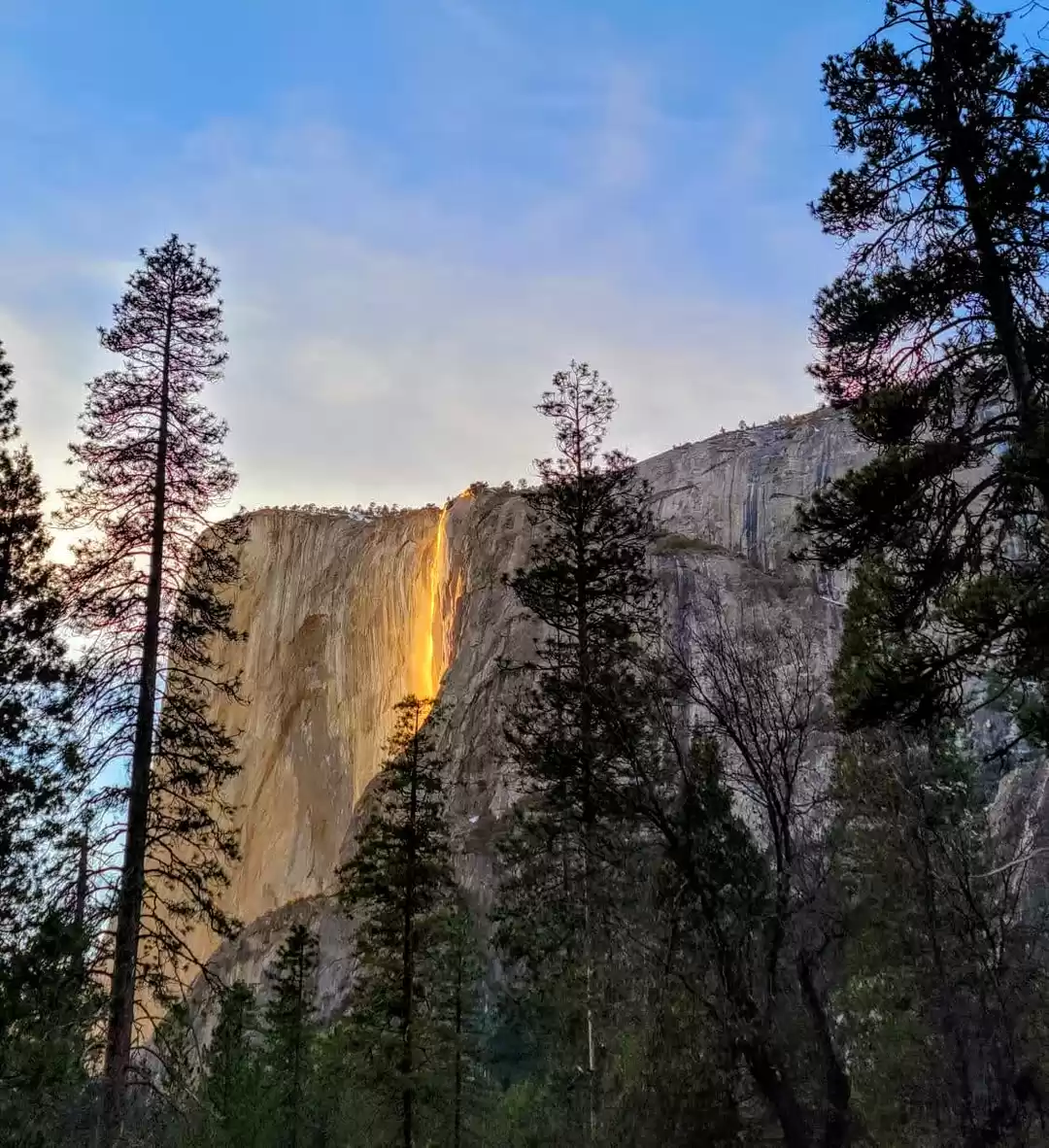 Photo of Firefall at Yosemite