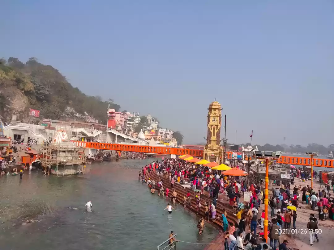Photo of kumbh Mela Haridwar.