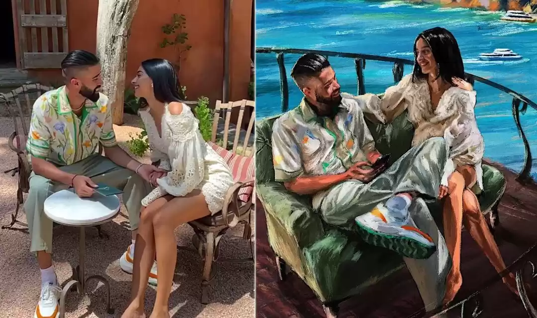 Photo of AP Dhillon & Banita 