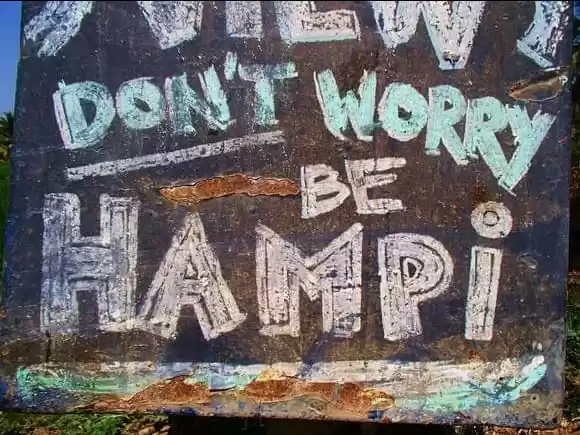 Photo of Don't worry be Hampi