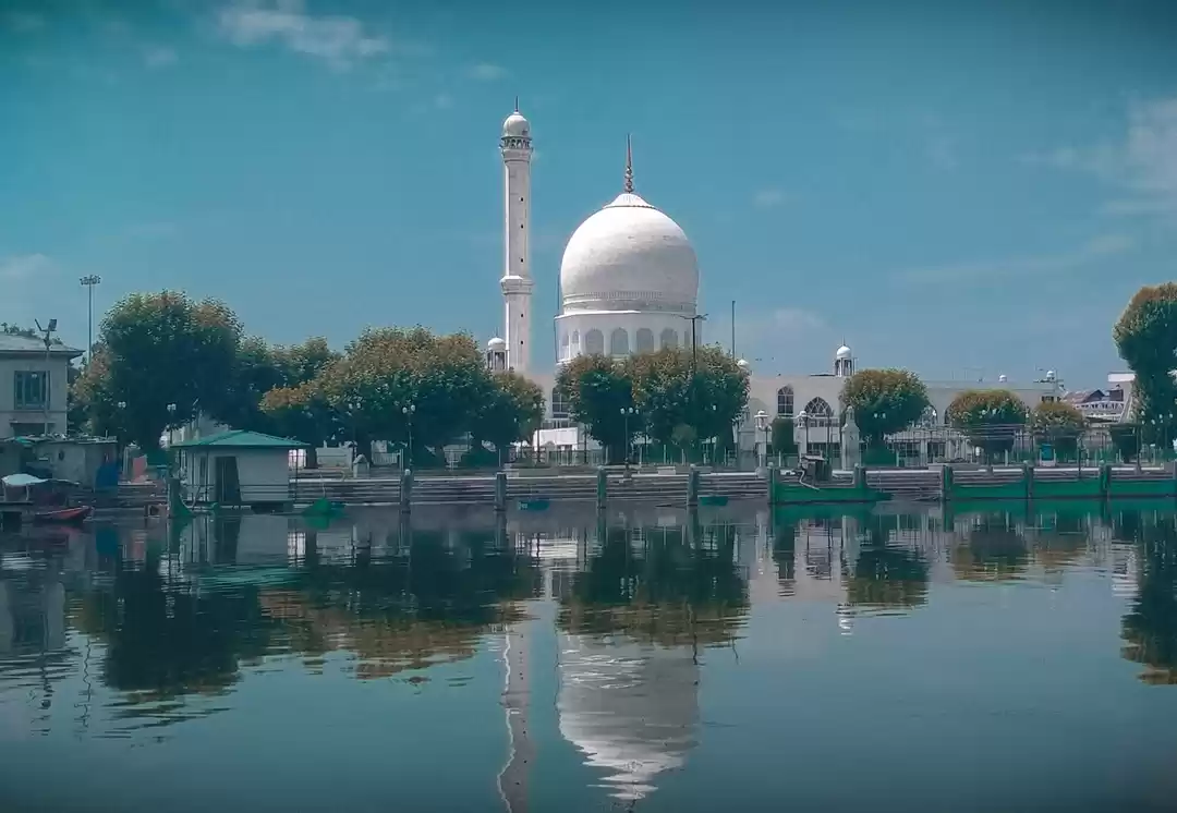Photo of The Hazratbal Shrine