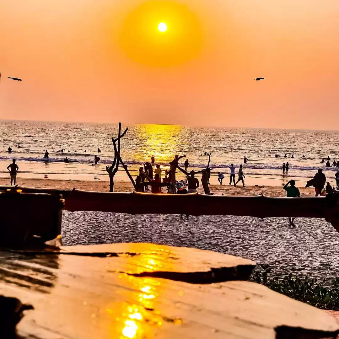 Photo of Sun set at silver sa