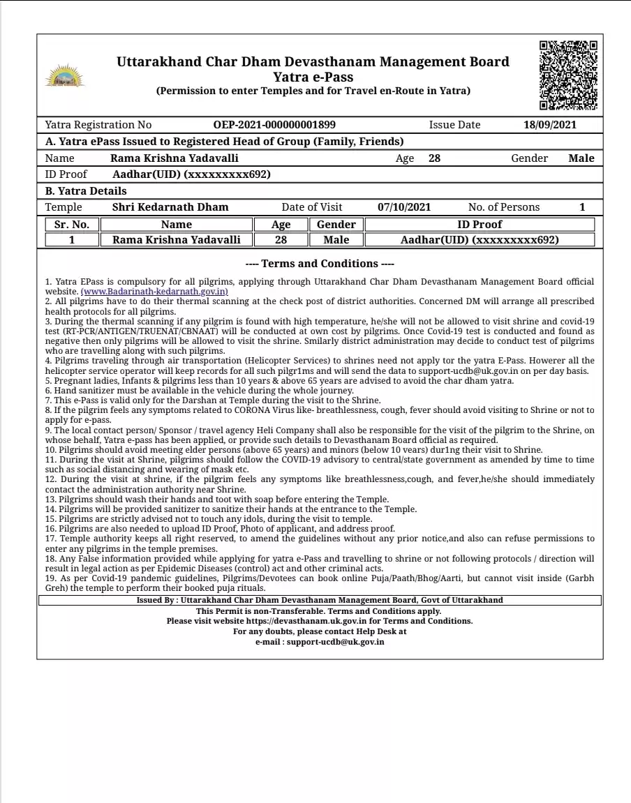 Photo of Hyd to kedarnath