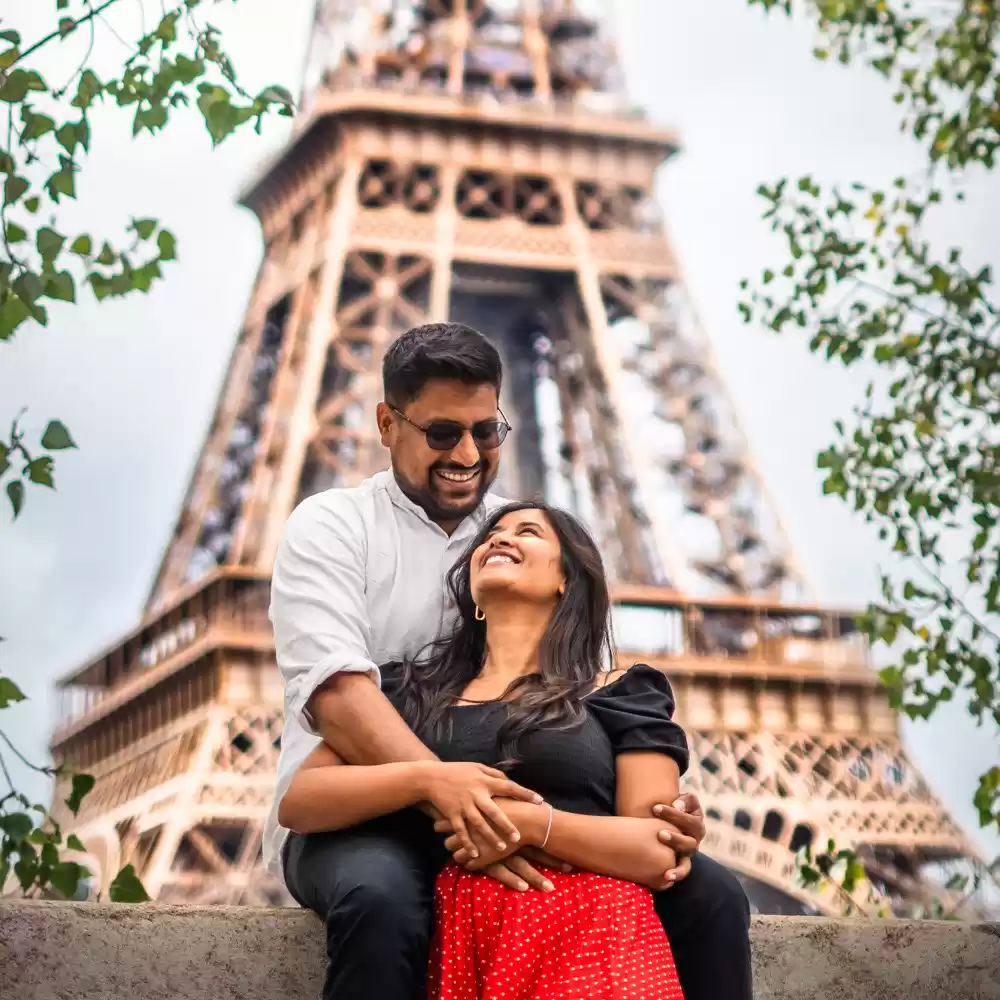 Photo of Trisha and Modi