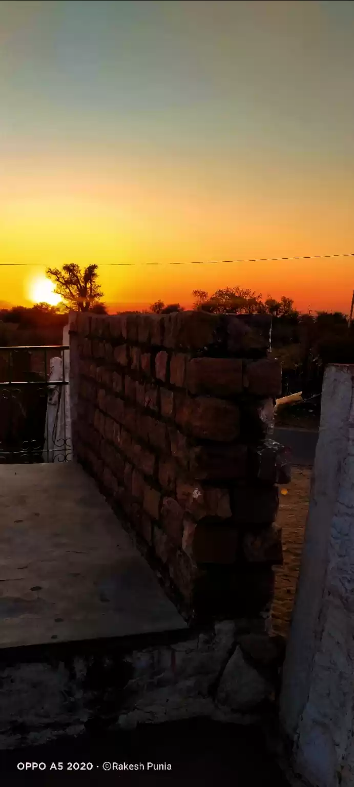 Photo of Village sun set 