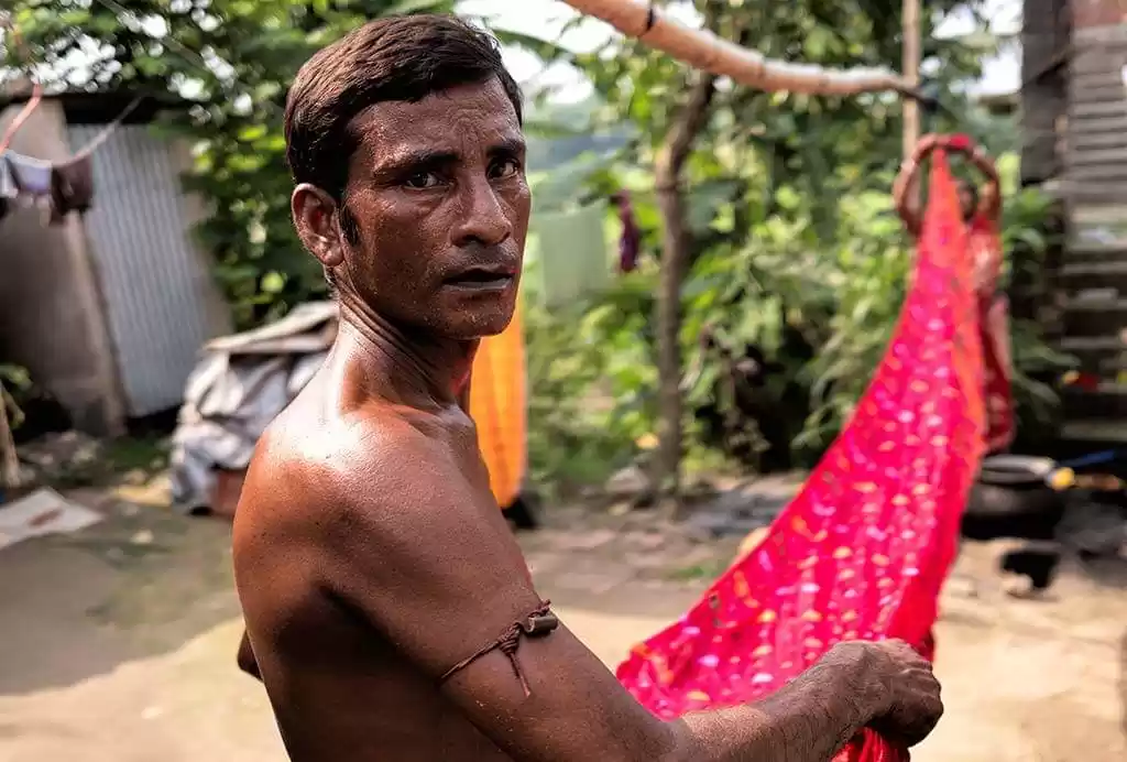 Photo of শান্তিপুরের তাঁতশ্রম