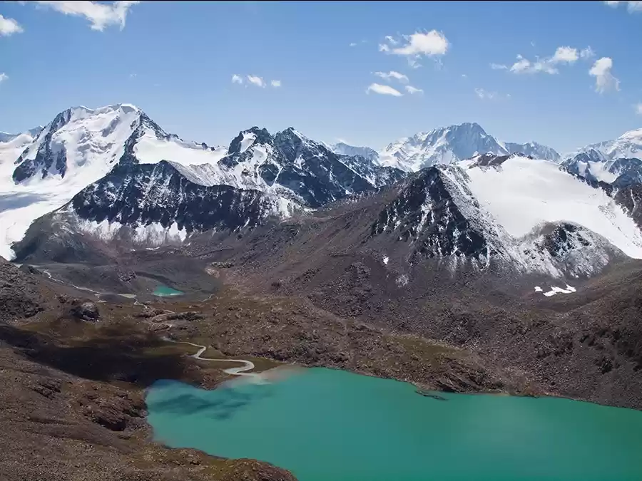 Photo of Ala-kol lake (3800m)