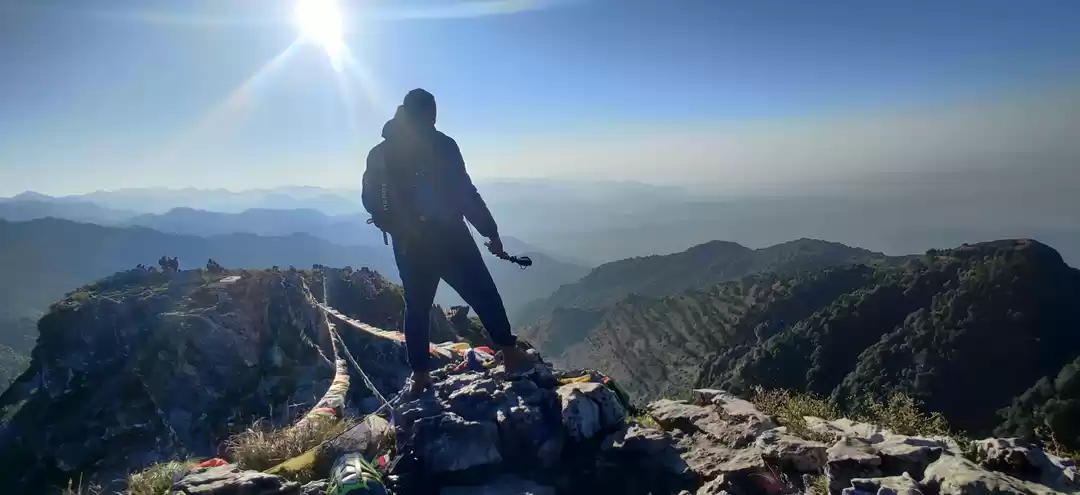 Photo of George Everest Peak 