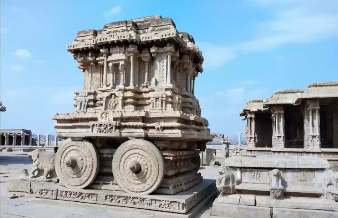 Photo of Hampi,an ancient tem