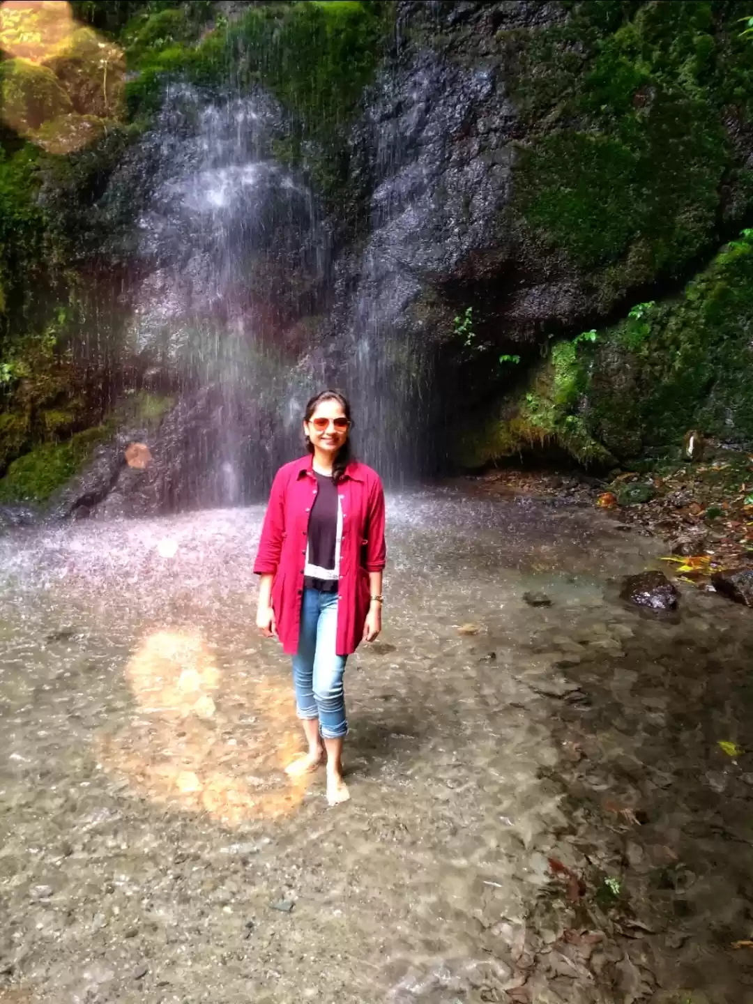 Photo of Jibhi waterfalls