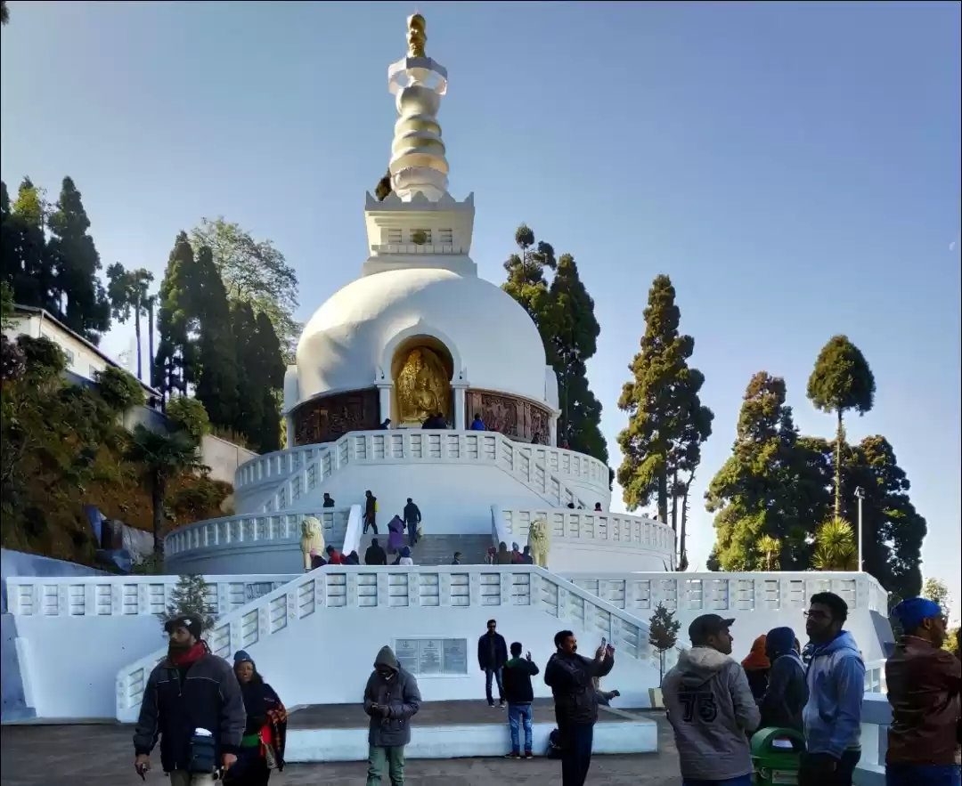 Photo of Peace Pagoda at Darj