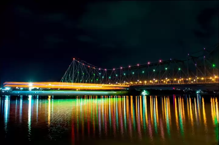 Photo of Howrah bridge during