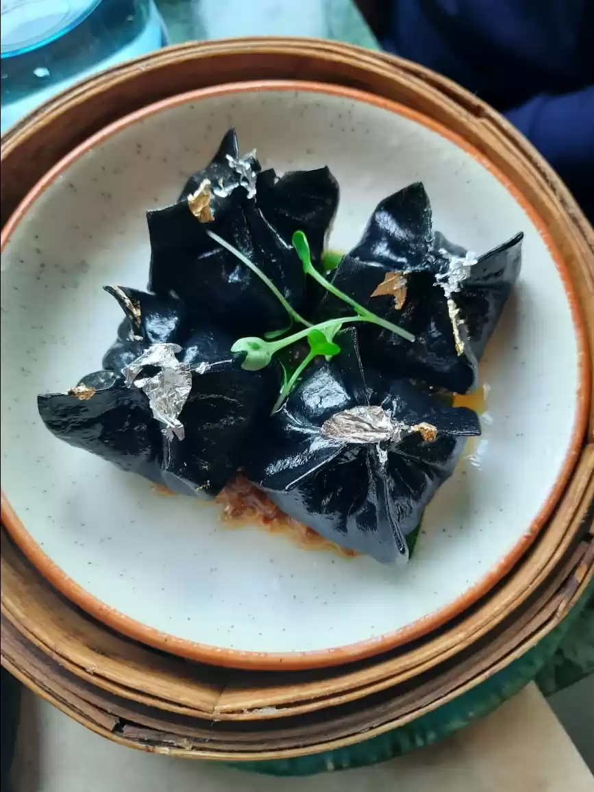 Photo of Black momos 