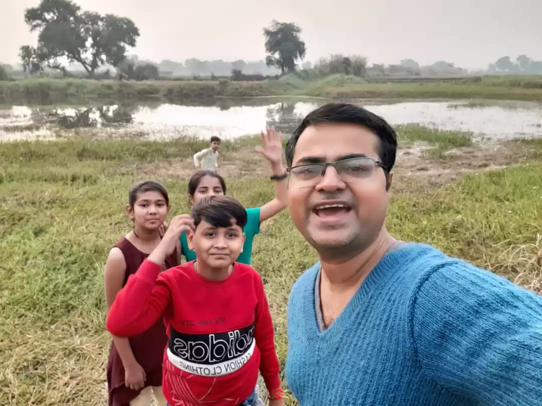 Photo of Masti with kids in m