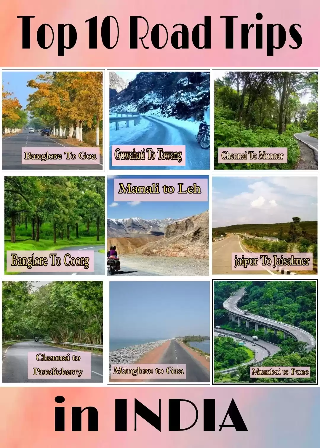 Photo of Top 10 Road Trips in