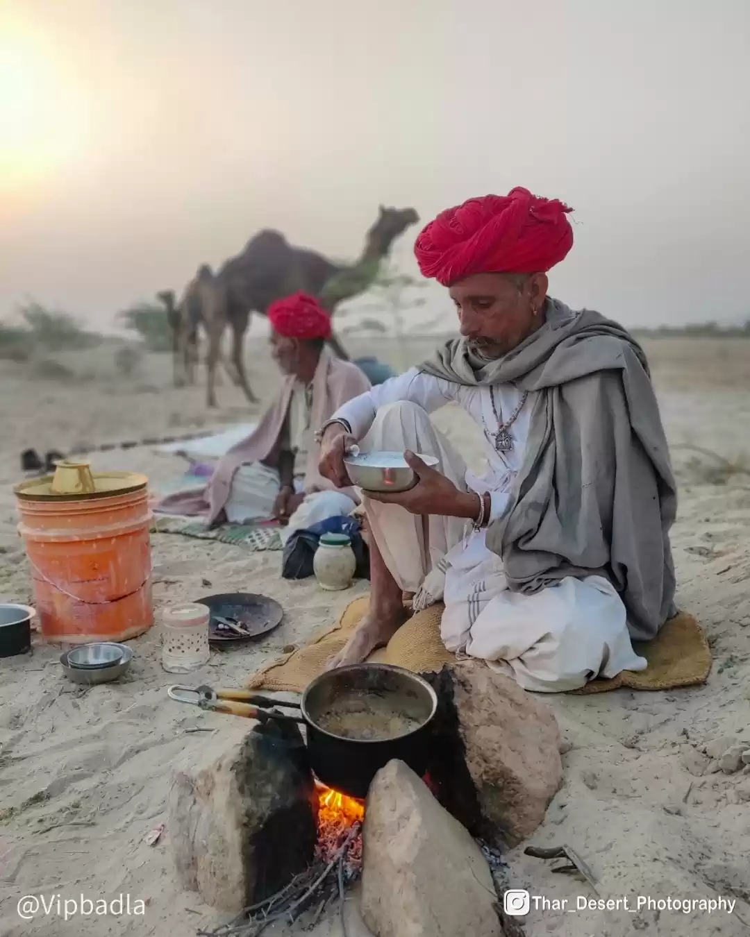 Photo of Rabari community in 