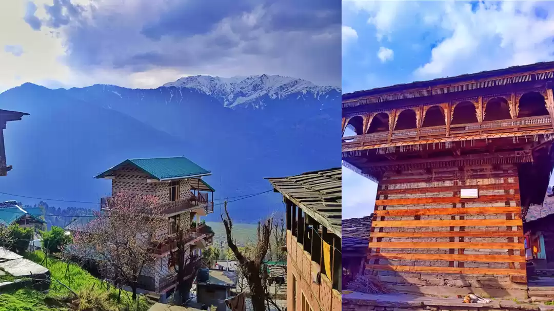 Photo of पुराने लकड़ी के घरों