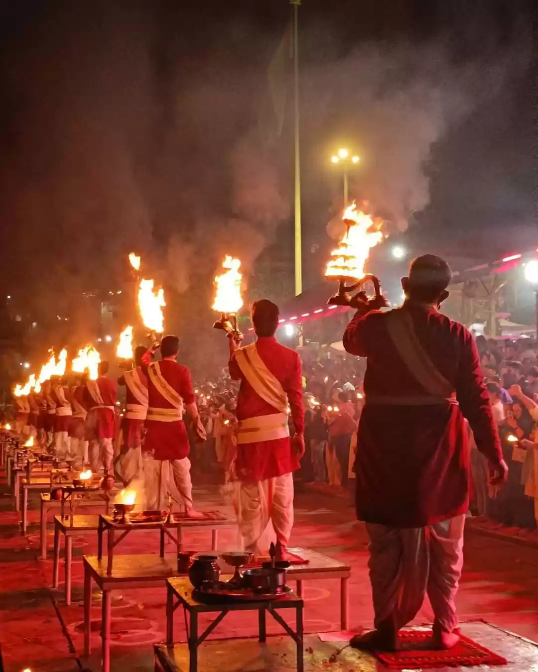 Photo of Ganga Aarati at Triv