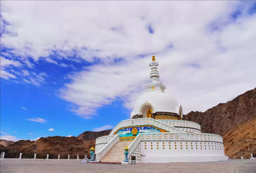 Photo of Shanti Stupa