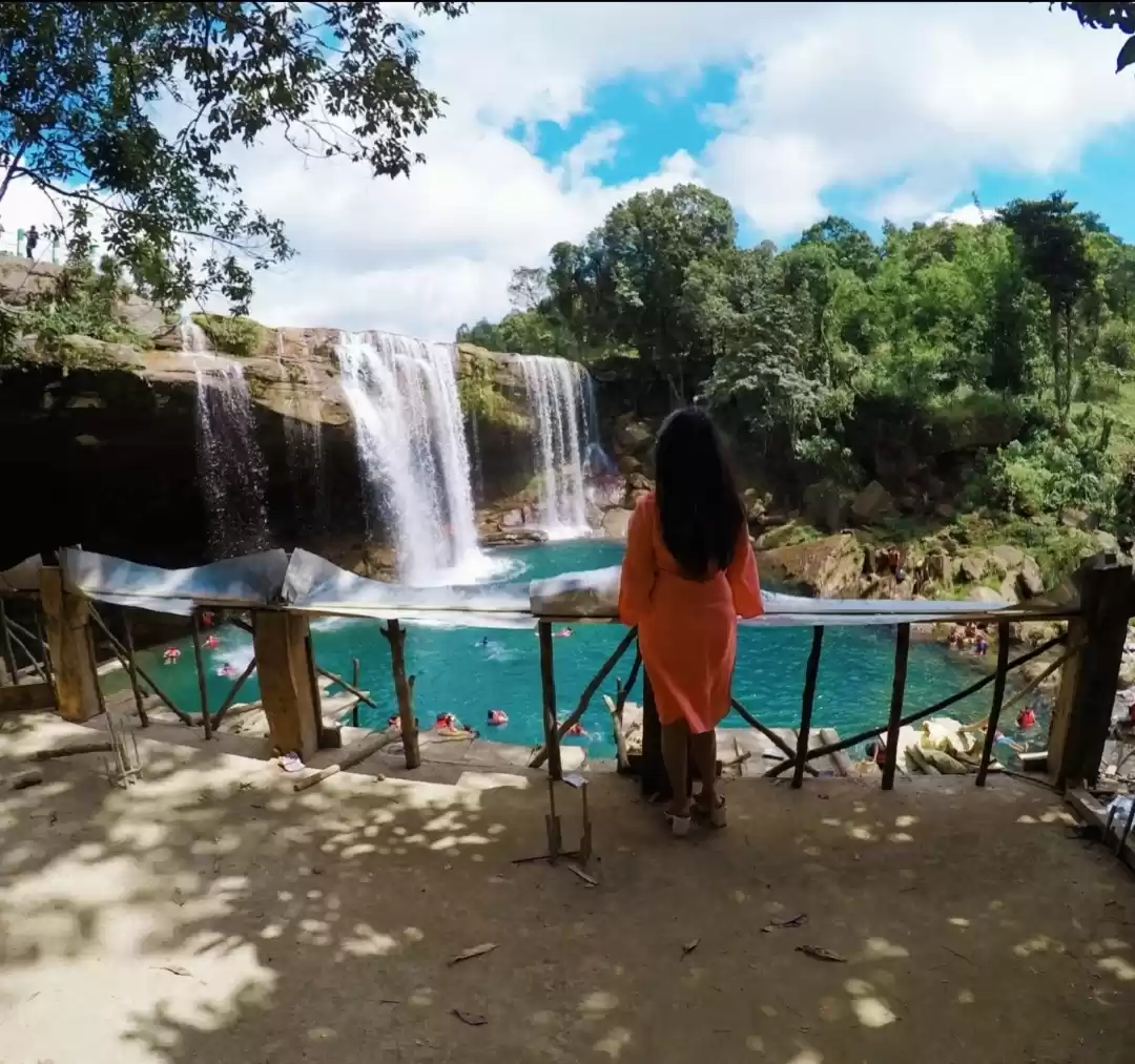 Photo of The blue waters of K