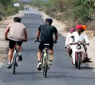 Photo of India on Bicycle