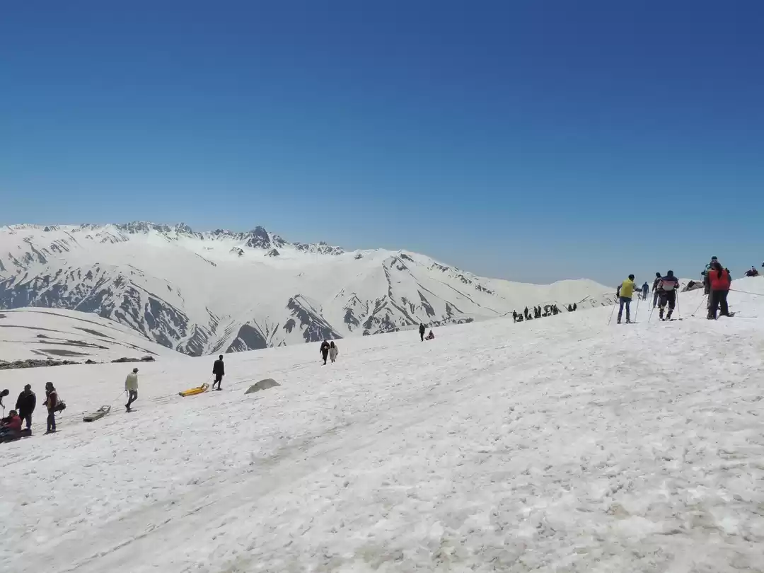 Photo of Gulmarg~~~the white