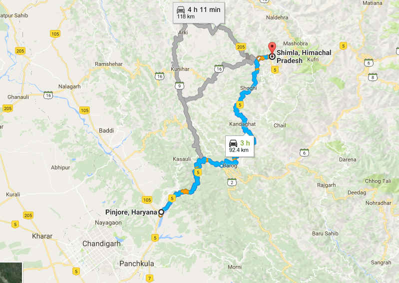 Distance From Hyderabad To Shimla Hyderabad To Shimla Road Trip 2019, What To Know Before Planning Hyderabad  To Shimla Trip - Tripoto