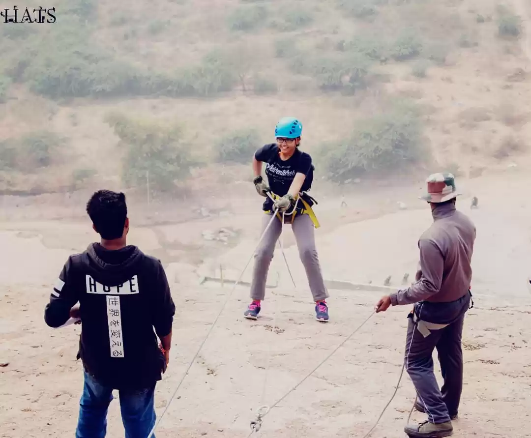 Photo of 300 ft. Rappelling @