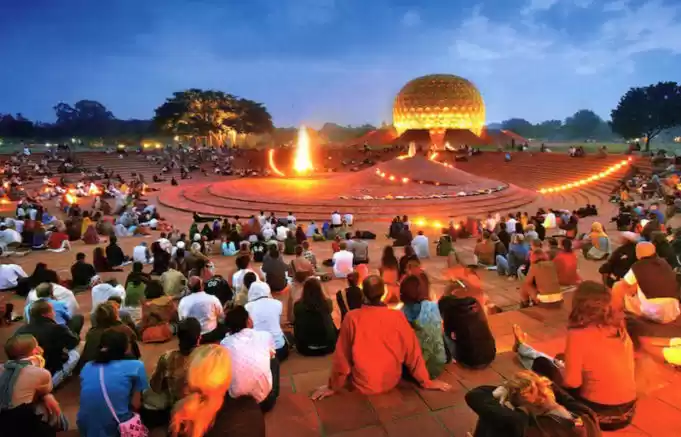 Photo of Auroville: Because y