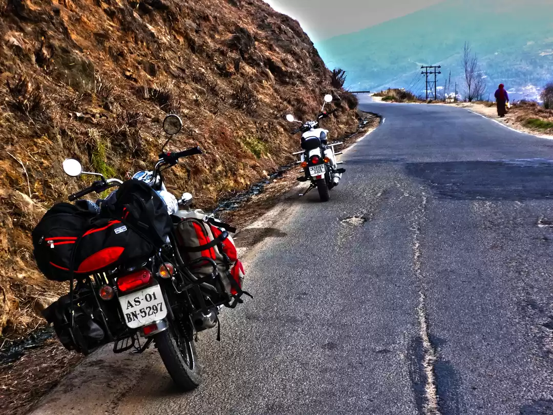 Photo of Bhutan :Riding throu