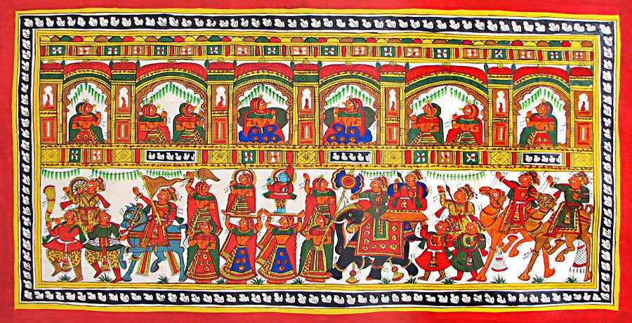 Tribal Paintings: Top Places to Visit to See Tribal Paintings of India -  Tripoto