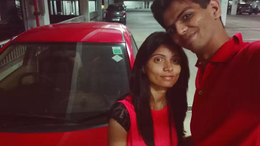 Photo of A Couple on a Road T