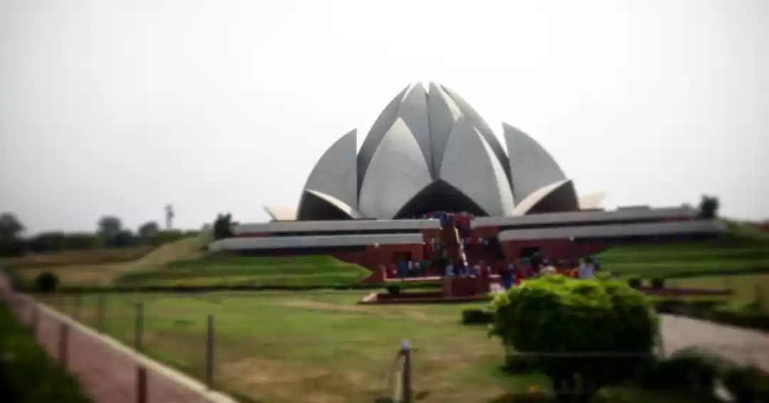 Photo of Lotus temple - an ar