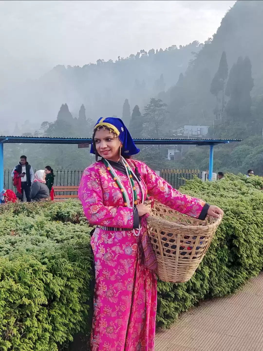 In the traditional attire of the people of Darjeeling! | Flickr