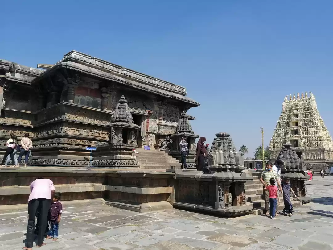 Old Hindu Temple at Belur, Karnataka, India Stock Photo - Image of  archaeology, chennakesava: 98570508