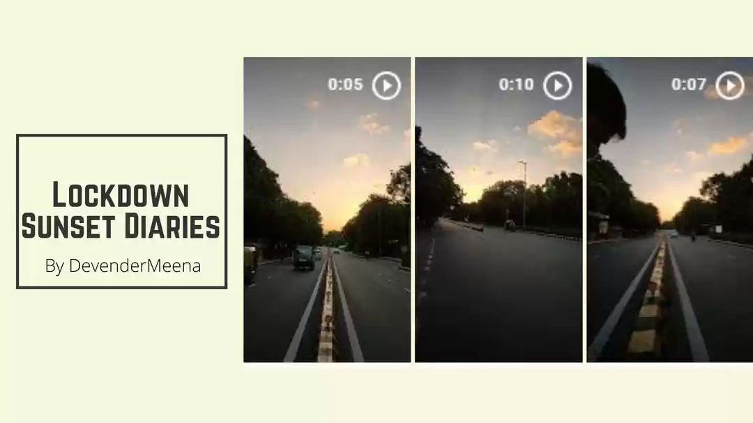 Photo of Lockdown Sunset Diar